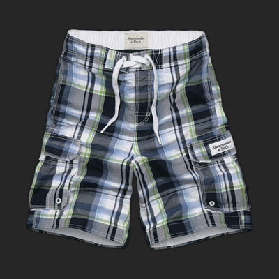 Abercrombie Fitch Hombres Nado Playa Cortos AF7674